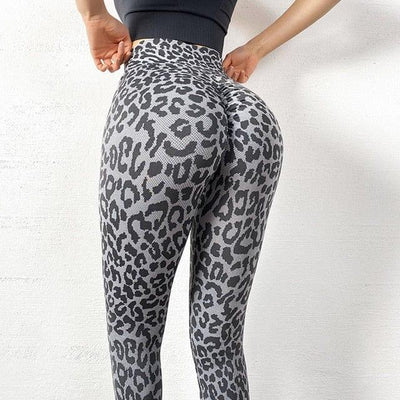 Leopard/Zebra Design Fitness Leggings - UK Home Gym Equipment 