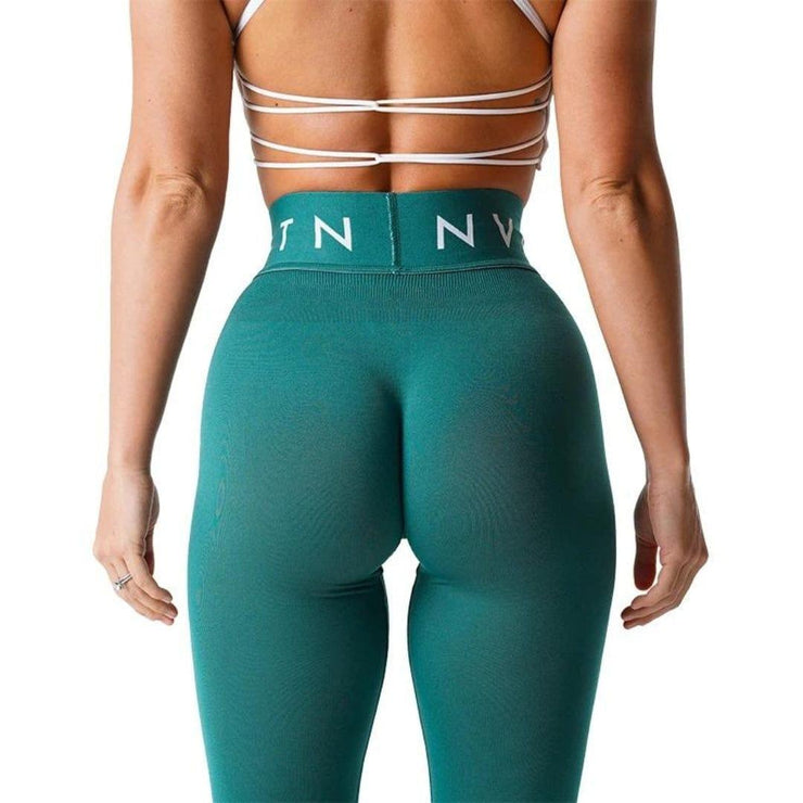 High Waist Workout Seamless Leggings - UK Home Gym Equipment 