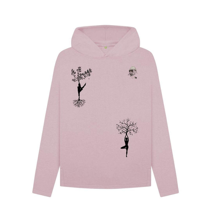 Mauve Yoga Nature Relaxed Fit Hoodie